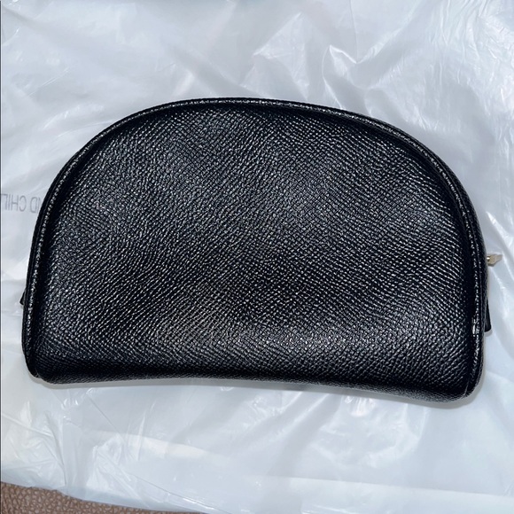 Coach Black Leather Cosmetic Case - Picture 2 of 5